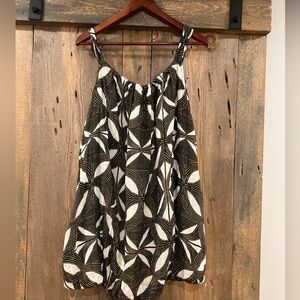 NWT Tiered Gauze Bubble-Hem Mini Dress XS